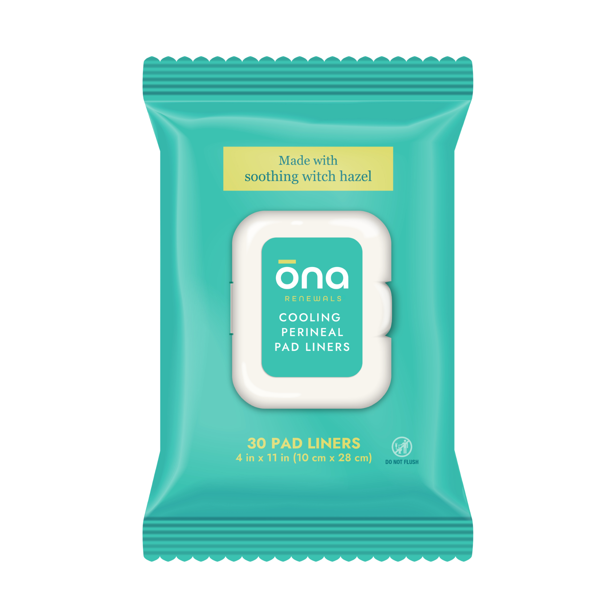 perineal witch hazel pad liners - postpartum care – ona renewals