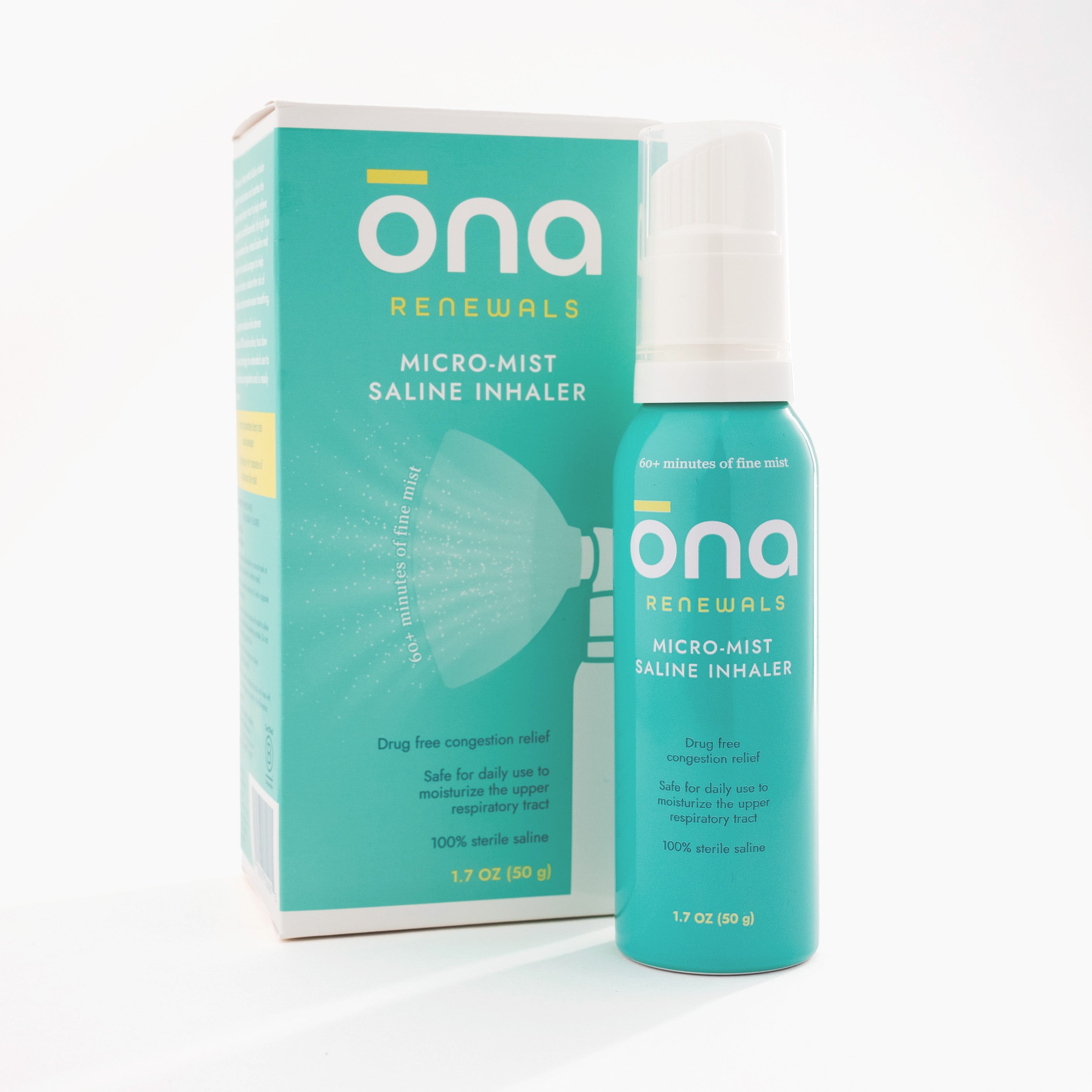Micro-Mist Saline Inhaler Moisturizes & Soothes Sinuses – ona renewals